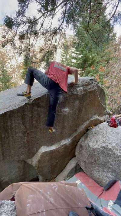 Monkey Fist v7, Little Cottonwood Canyon - Beta Video from HAYDENe