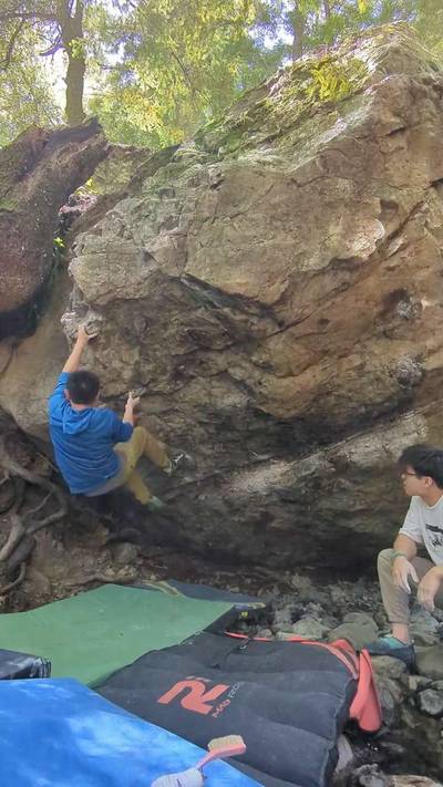 Crumble Mumble v6, Mt. Tamalpais - Beta Video from steven310