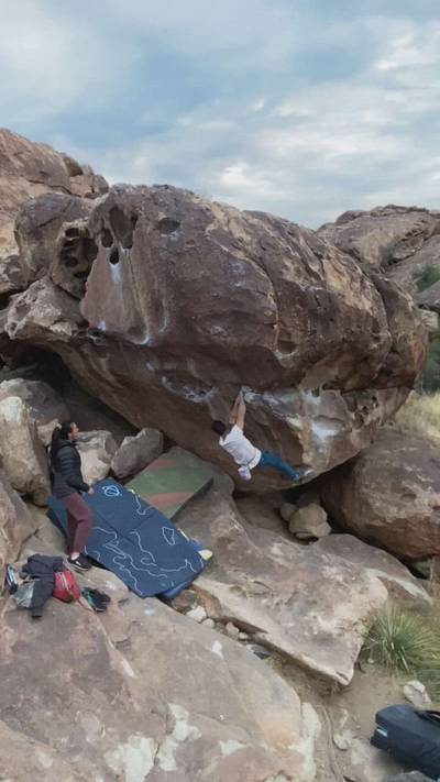 T-Bone Shuffle v4, Hueco Tanks - Beta Video from rawnzhaus
