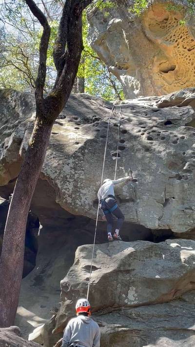 Vicious Circles 5.10d, Castle Rock State Park - Beta Video from StarkZhu