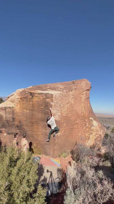 Blood Trails v5, Red Rock - Beta Video from routesetter