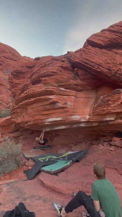 The Dirty Rail v7, Red Rock - Beta Video from routesetter