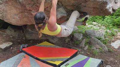 Mini Dagger Left v6, Rocky Mountain National Park - Beta Video from just.a.michelle