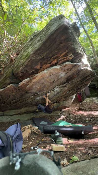 Father's Pride v6, Coopers Rock - Beta Video from Ben.blimbs