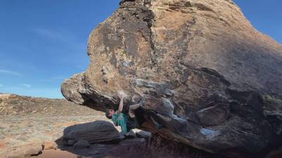 Jabberwock Arete v5, Moe's Valley - Beta Video from coolassstephen