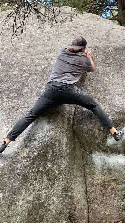 Seams Easy v5, Little Cottonwood Canyon - Beta Video from DelronGoldwood