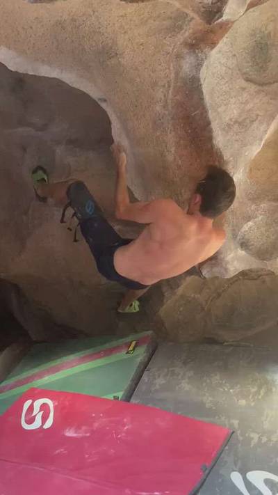 Rudy v7, Hueco Tanks - Beta Video from 44