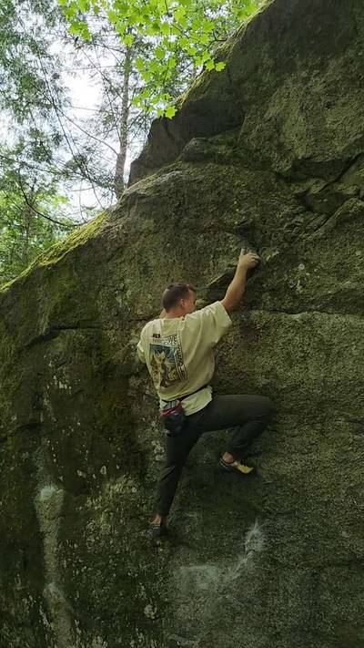 Phantom Menace v6, Squamish - Beta Video from CarsonClimbs
