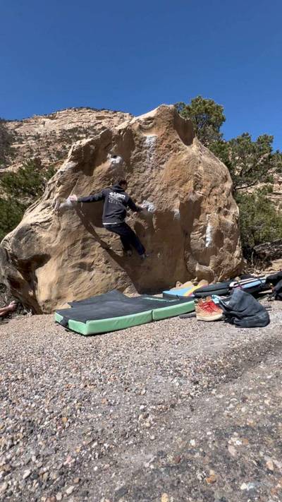 Hole Mine v3, Joe's Valley - Beta Video from routesetter