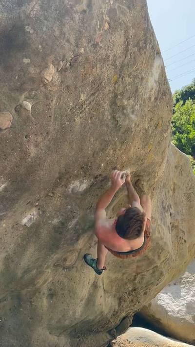 Terminator Sit v9, Malibu - Beta Video from peterclimbs