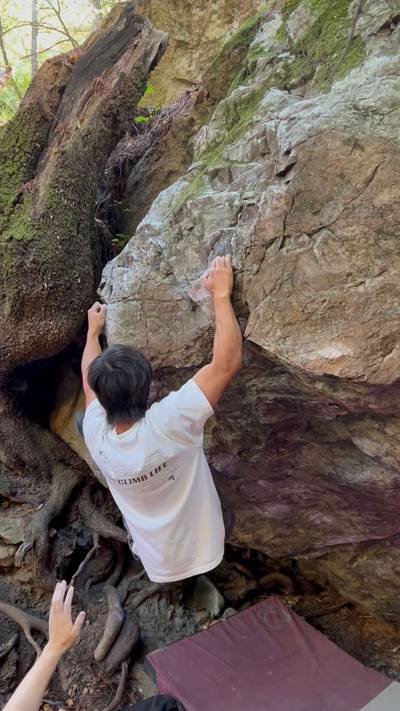 Crumble Mumble v6, Mt. Tamalpais - Beta Video from slenderestman