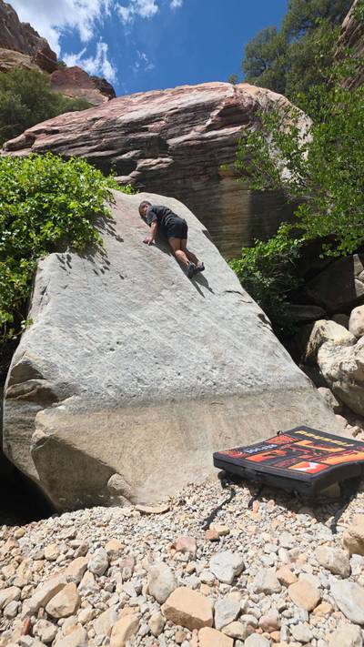 First Creek Smear Slab v1, Red Rock - Beta Video from TinyDynos