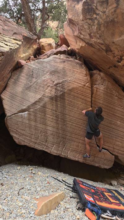 Tiger Stripe Crack v2, Red Rock - Beta Video from TinyDynos