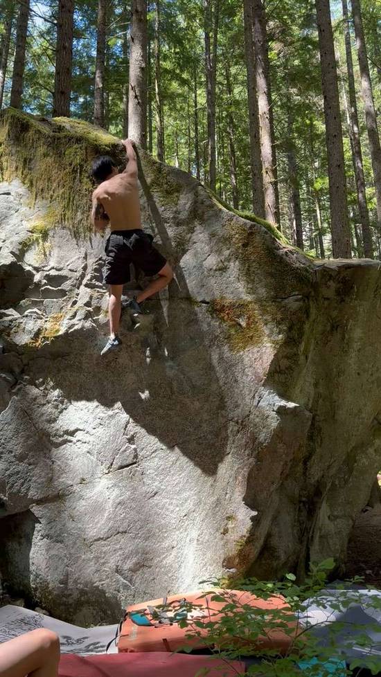 Jumping Jerms v2, North Bend - Beta Video from climb_ryan
