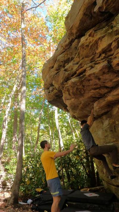 Crimpin' Ain't Easy v3, New River Gorge - Beta Video from WesCrimps