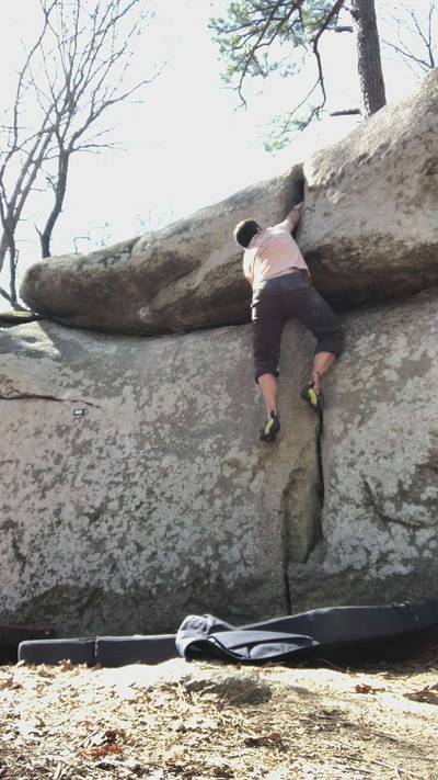 Gaping Crack v0, Boat Rock - Beta Video from wreilova