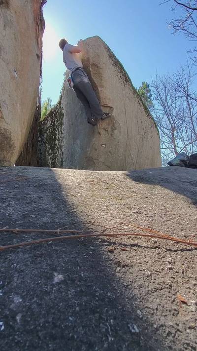 Lynn's Arête Direct v6, Boat Rock - Beta Video from JohnMcCauley