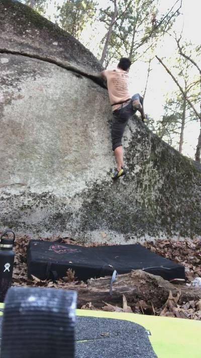 Mike's Slab Right v0, Boat Rock - Beta Video from wreilova