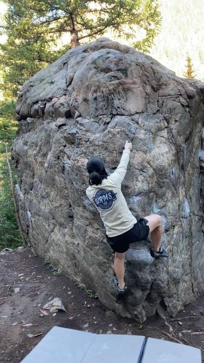 Arete 1 v1, Guanella Pass - Beta Video from just.jason.climbing