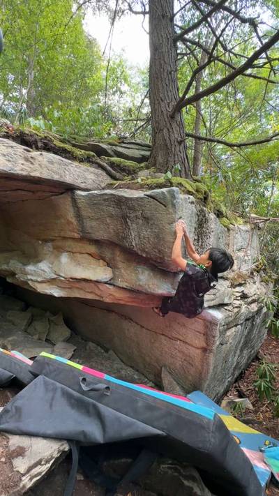 Cincinnati Bowtie v3, New River Gorge - Beta Video from RyoClimber