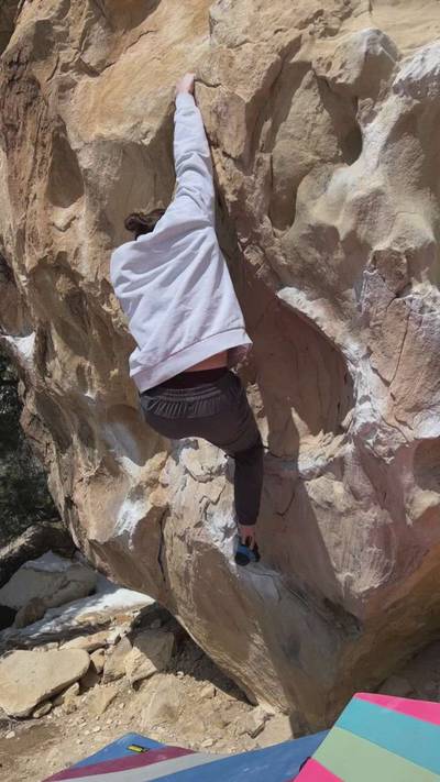 Fig Fart v4, Joe's Valley - Beta Video from mylesclimbs