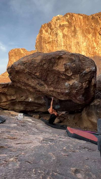 Bush League v8, Hueco Tanks - Beta Video from ANTHEA