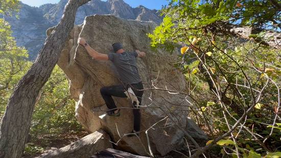 USA v3, Little Cottonwood Canyon - Beta Video from rubbersharkman