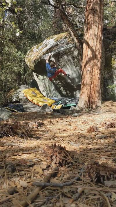 Bear Hug Mantel v4, Yosemite Valley - Beta Video from G.R.