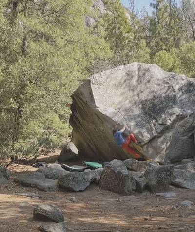 Ament Arete v4, Yosemite Valley - Beta Video from G.R.