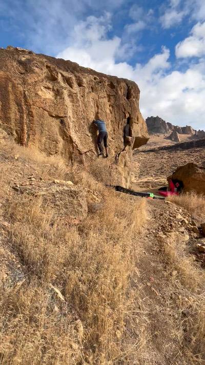 Misery Ridge Slab v0, Smith Rock - Beta Video from richj