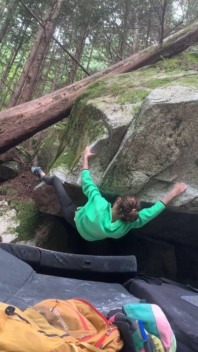 Backwards in Progressive Thinking v6, Squamish - Beta Video from nicolemaksi