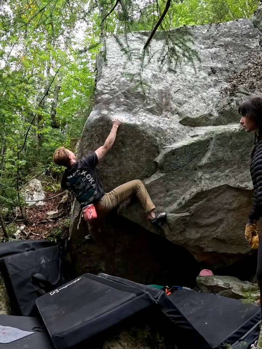 American Badass v9, The Nooks - Beta Video from ClimbingCucumber