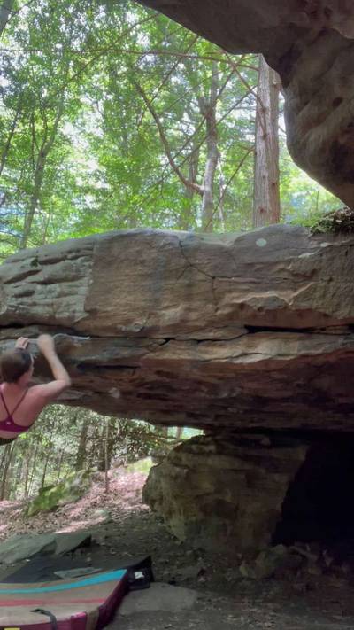 Jumping the Gun v7, New River Gorge - Beta Video from beef_cake