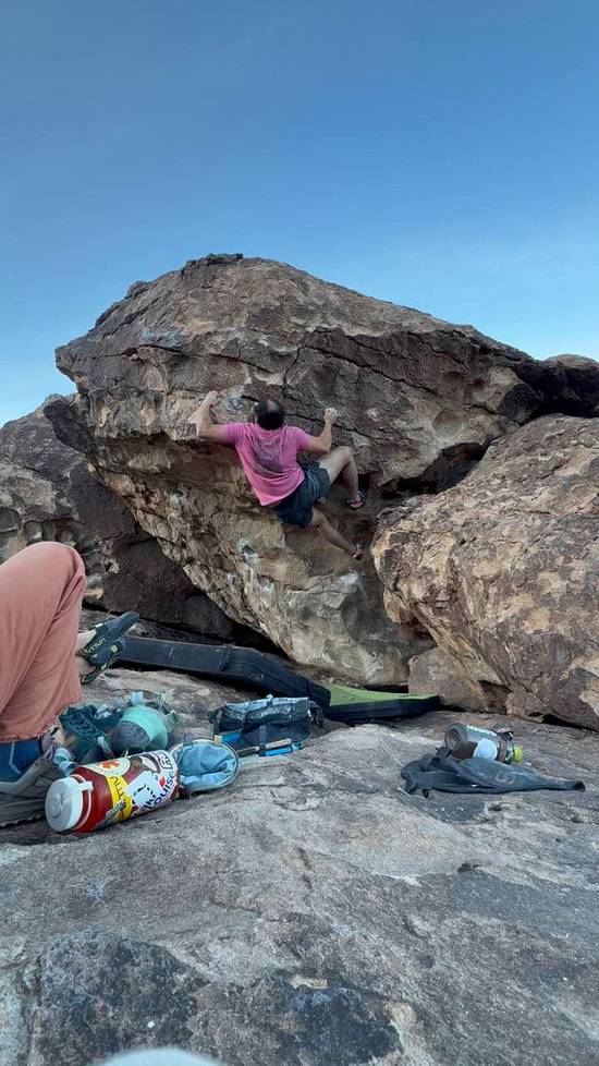 Perverse v4, Hueco Tanks - Beta Video from marky.mark