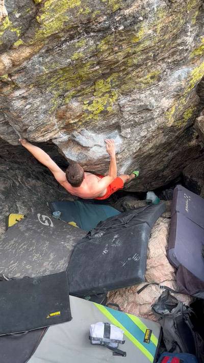 Tommy's Arete v7, Rocky Mountain National Park - Beta Video from 44