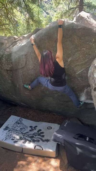 Toto v4, Leavenworth - Beta Video from tiffboulderland