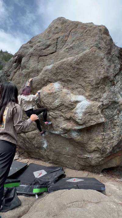 Sunny and Steep v2, Leavenworth - Beta Video from tiffboulderland