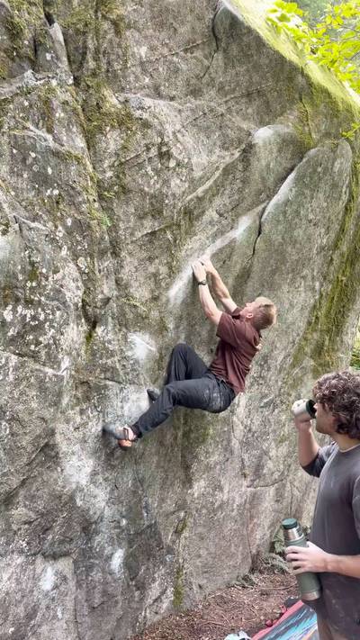 World's Best Boulder Problem v4, Squamish - Beta Video from patrickfeltes