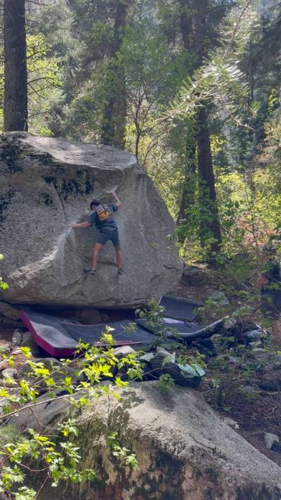 Dale's Arete v4, Little Cottonwood Canyon - Beta Video from routesetter