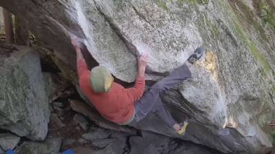 Worm World Cave Low v10, Squamish - Beta Video from tige