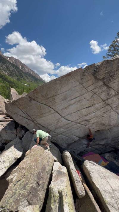 Mom v3, Little Cottonwood Canyon - Beta Video from routesetter
