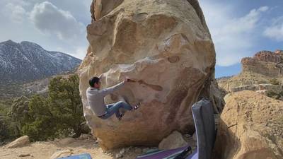 Stumble Bum Traverse v4, Joe's Valley - Beta Video from chibaso