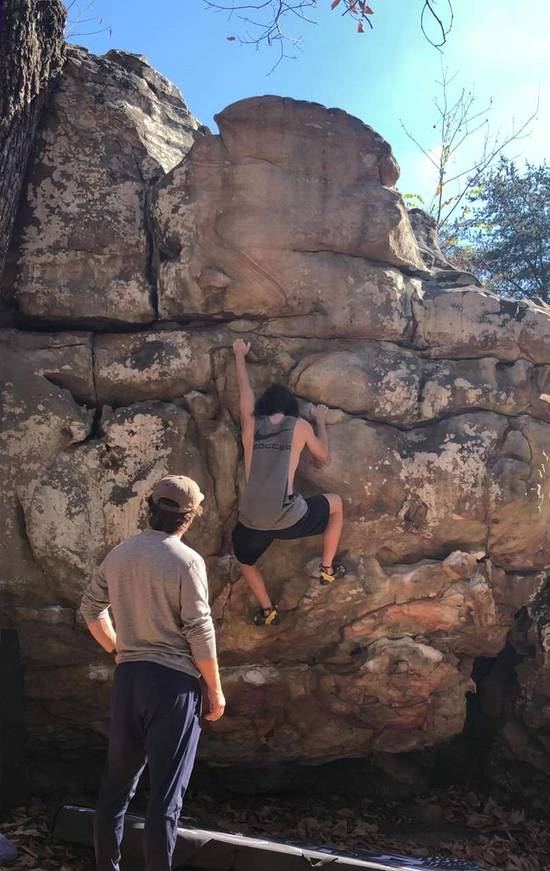 Little Bit of Hueco v0, Rocktown - Beta Video from FallingSolo