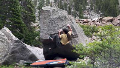 Low Blow v7, Big Cottonwood Canyon - Beta Video from adenparker