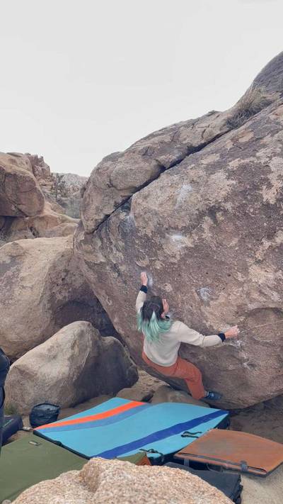 Thunder Egg v5, Joshua Tree - Beta Video from CRUXandbeta