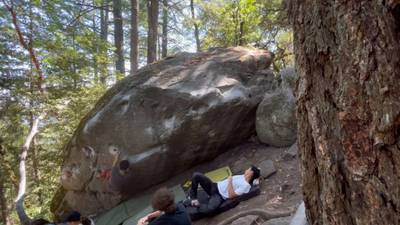 Lost Keys Traverse v6, Indian Rock - Beta Video from ericps