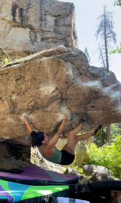 Mini Dagger Left v6, Rocky Mountain National Park - Beta Video from yazz