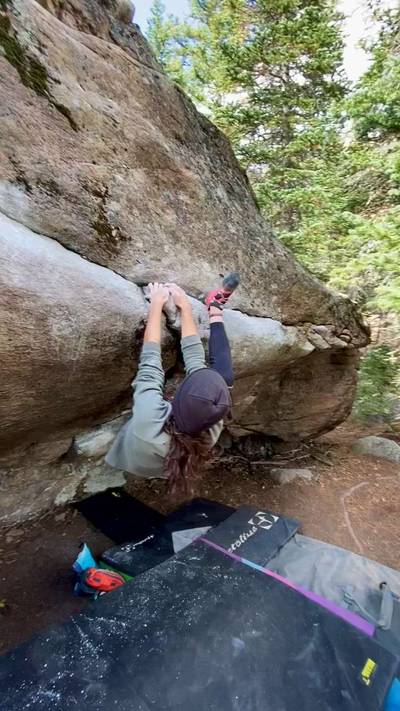 Man Eater v8, Rocky Mountain National Park - Beta Video from yazz