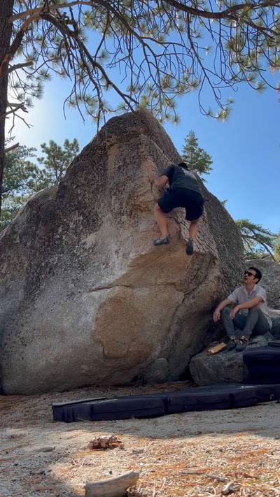 Saddle Arete v1, Black Mountain - Beta Video from keav