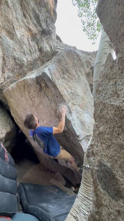 Year of the Lamb v9, Little Cottonwood Canyon - Beta Video from PsijkedClimbing